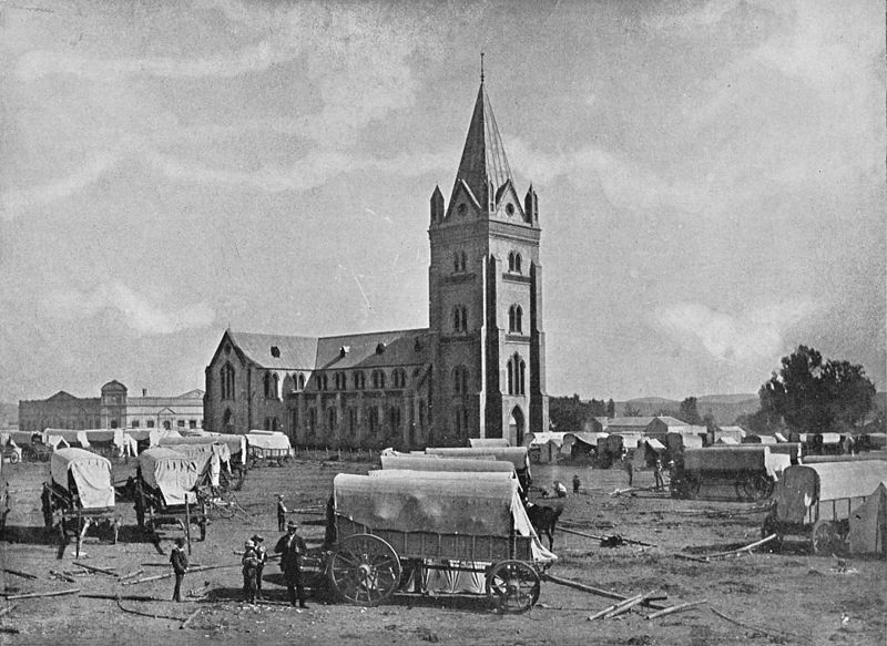 Lêer:Kerk op Kerkplein, Pretoria, ingewy op 23 Januarie 1885.jpg