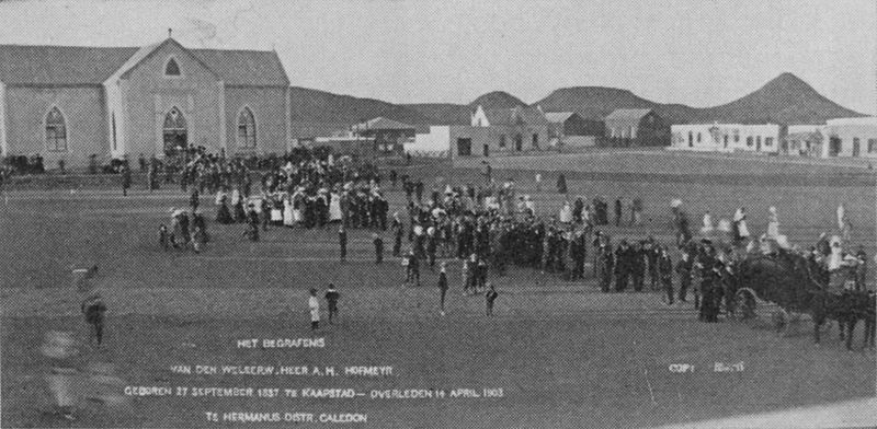 Lêer:Teraardebestelling van ds Arend Hofmeyr, Hanover, April 1903.jpg