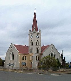 Die kerkgebou van die NG gemeente Zastron