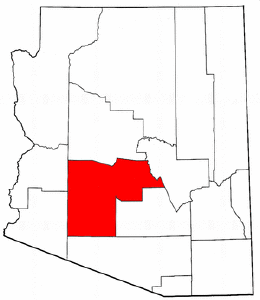 ስዕል:Map of Arizona highlighting Maricopa County.png