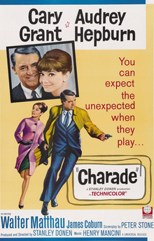 Póster de Charade.