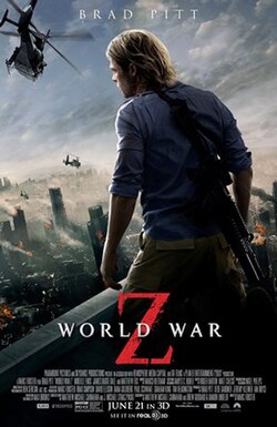 Póster de World War Z.