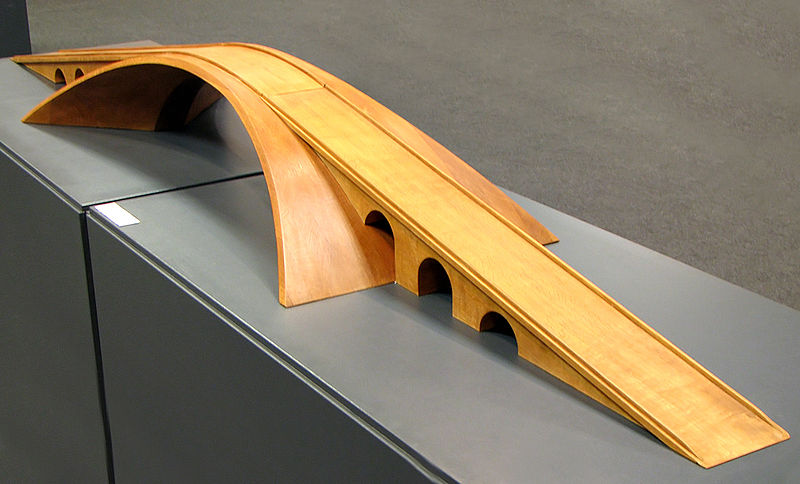 ملف:Leonardo da Vinci Golden Horn Bridge model right.jpg