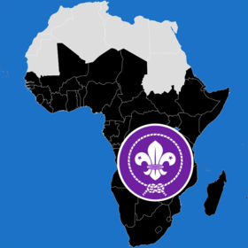 ملف:Africa Scout Region (World Organization of the Scout Movement).png