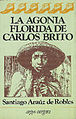 غلاف رواية معاناة فلوريدا من كارلوس بريتو.