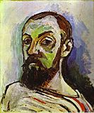 চিত্ৰ:Henri Matisse Self-Portrait in a Striped T-shirt (1906).jpg