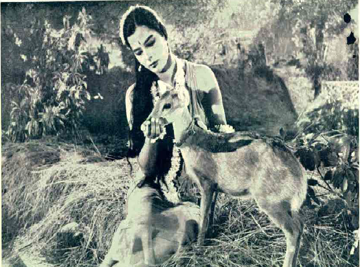 চিত্ৰ:A screenshot of Assamese film Sakuntala.png