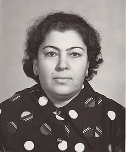 Şamil Rasizadənin həyat yoldaşı Bilqeyis Vəliyeva (1926-1981)