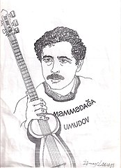 Məmmədağa Umudovun İsmayıl Məmmədov tərəfindən çəkilmiş şəkli (1999)