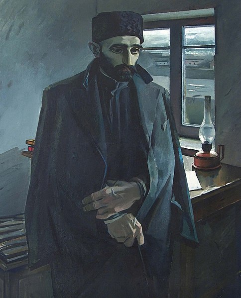 Fayl:Tahir Salahov. Şair Sabirin portreti.jpg