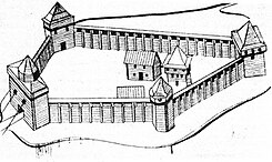 Радашкавіцкі замак (рэканструкцыя)