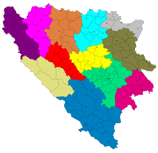 Datoteka:Teritorijalna podjela Bosne i Hercegovine na kotare.png