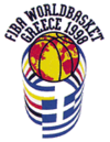 Službeni logo Svjetskog prvenstva u košarci 1998.