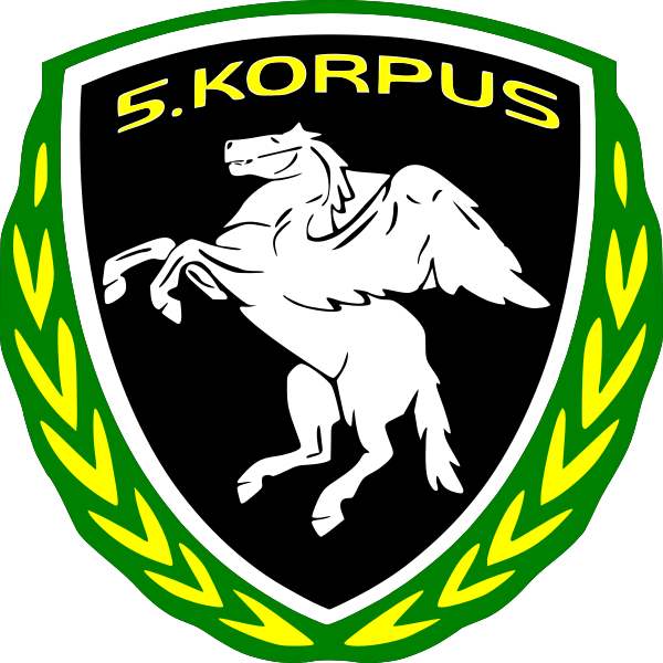 Datoteka:5. korpus Armije RBIH (logo).svg