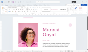 Snimak ekrana Microsoft Worda
