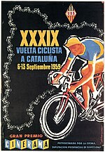 Cartell Volta a Catalunya de 1959