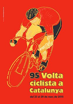 Cartell Volta a Catalunya de 2015