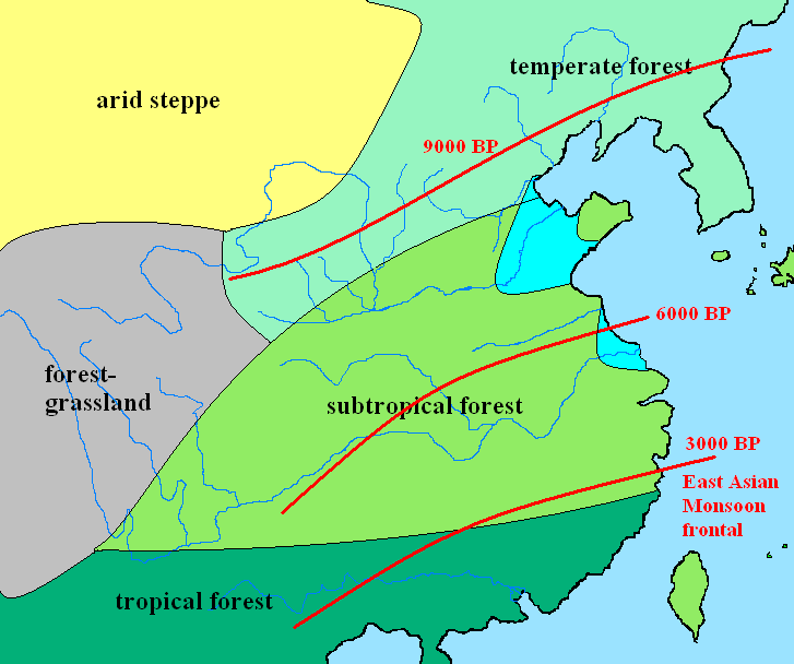 external image Paleovegetation_map_of_china_6000BP.PNG