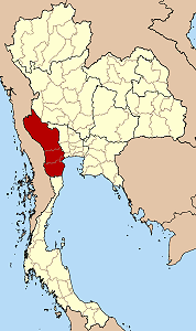 Location of the Diocese of Ratchaburi