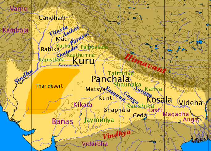 Ancient Vedic Region