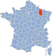 Poziția regiunii Meuse
