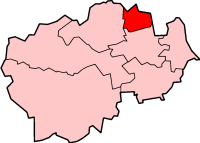 Distretto di Chester-le-Street – Mappa