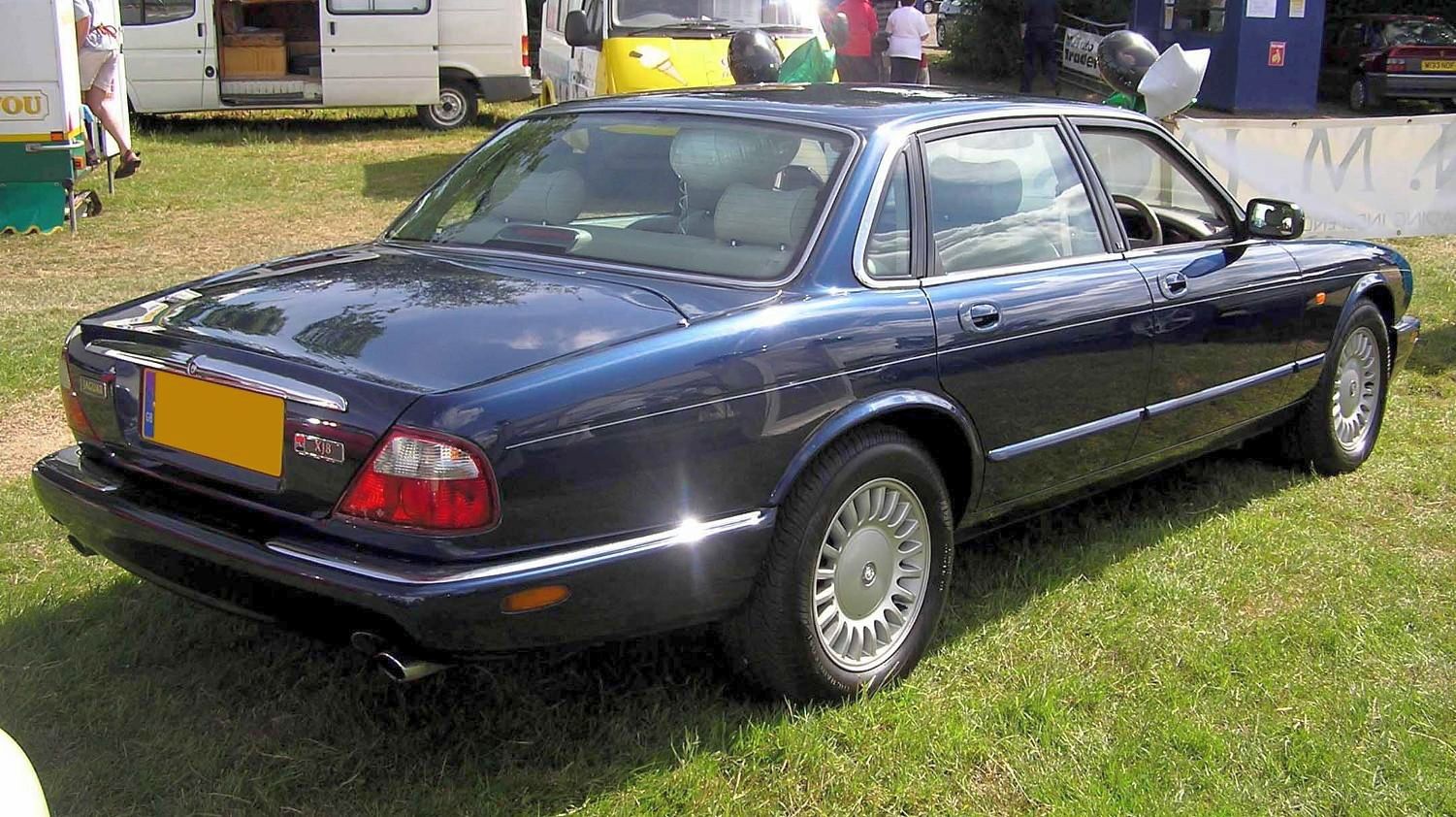 1998 Jaguar XJ8. Although the new car was improved over the X300 and 