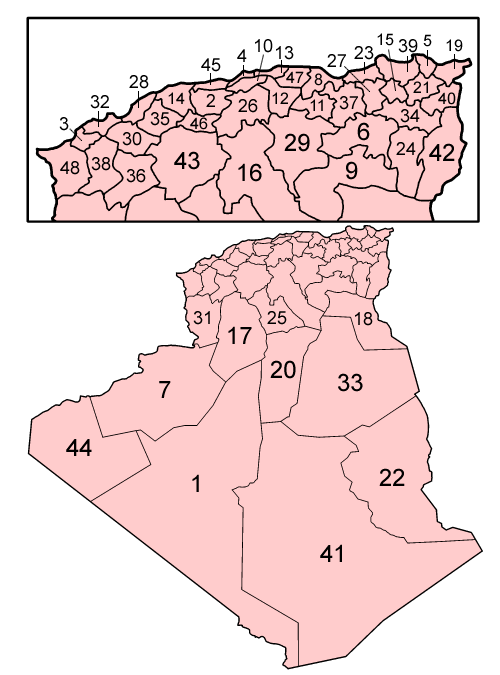 Изображение:Algeria_provinces_numbered.png