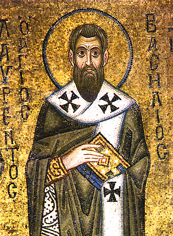 Den hellige Basilios den Store, ikon fra 1000-tallet