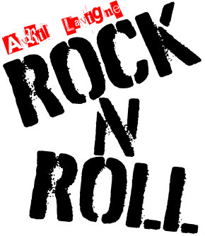 Logotipo da música "Rock N' Roll"