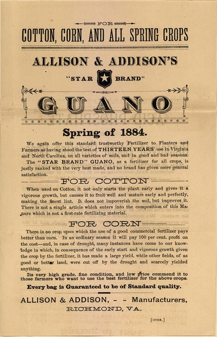 Guano Advertisement