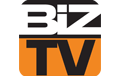 A logo for BizTV.png