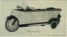 Atlantic Einspurwagen, 1921