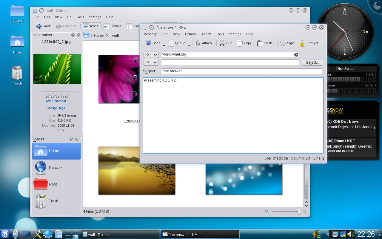  KDE 4 (2008)