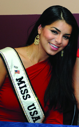 English: Miss USA 2010 Rima Fakih photographed...