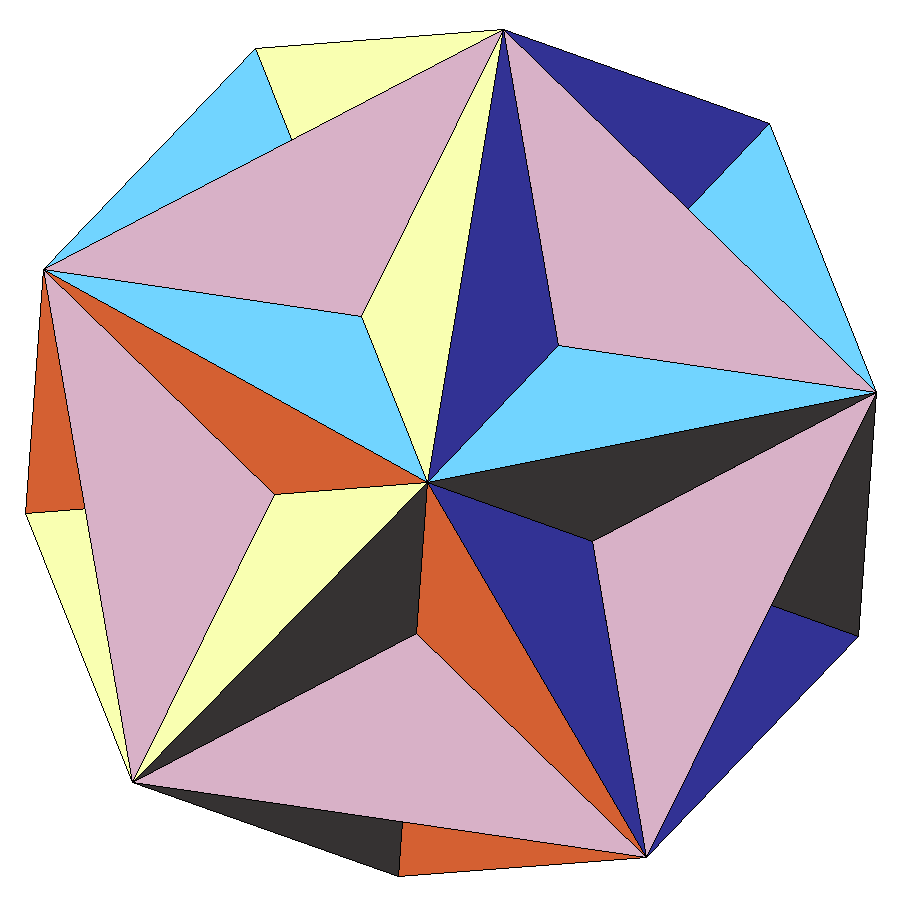 image of Poinsot's great dodecahedron