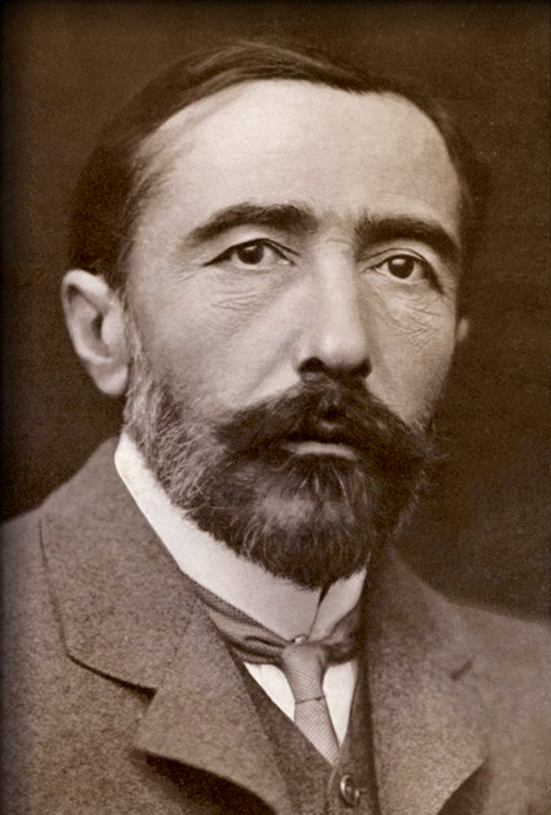 Black and White Portrait Photograph of Joseph Conrad