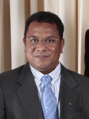 English: President Marcus Stephen of Nauru at ...