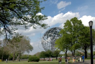 Unisphere From The 1964 World's Fair in NYC