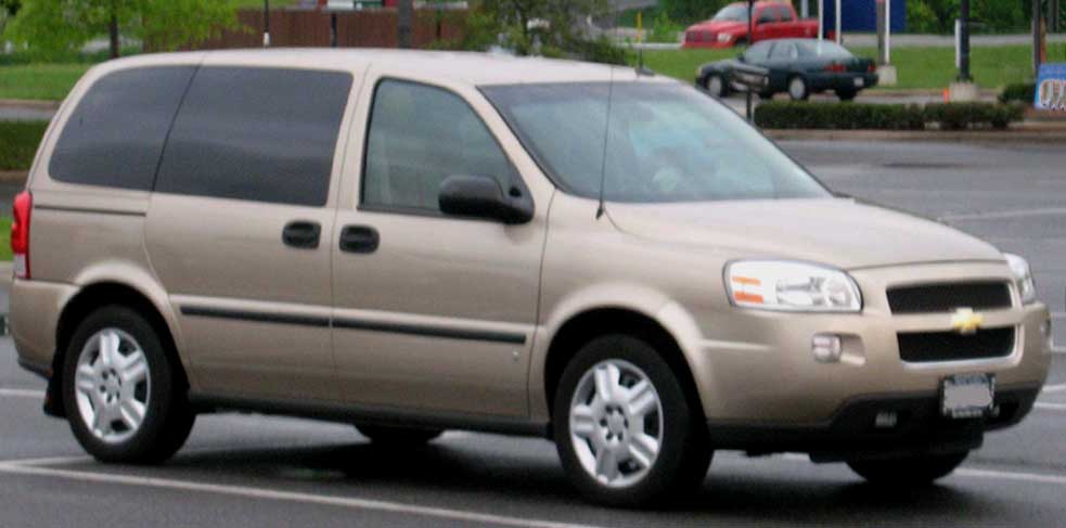 2010 chevy minivan