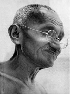 Gandhi in 1929.