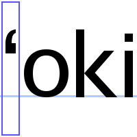 The Hawaiian & Tongan ‘okina letter.