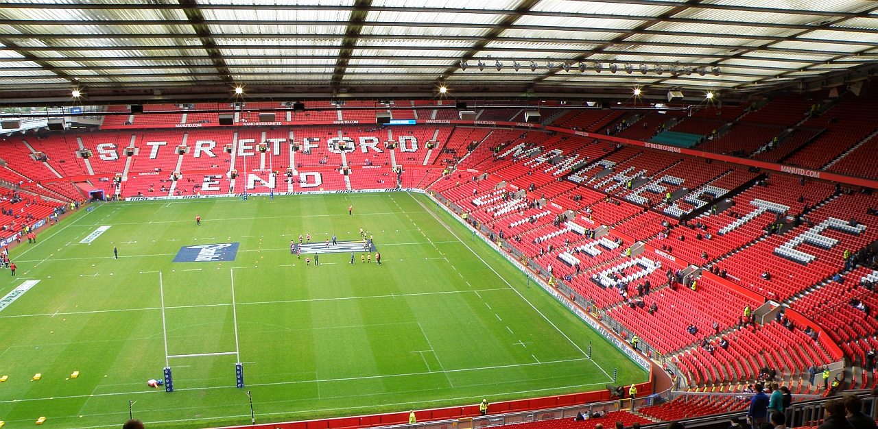 manchester united rugby at old trafford