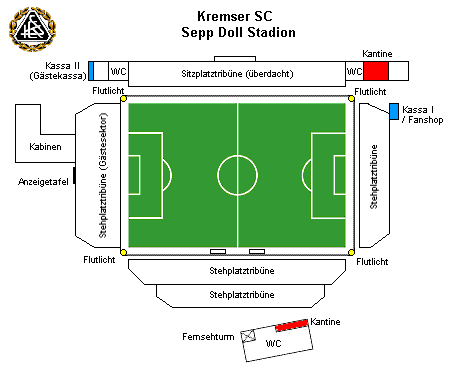 Stadionplan des Sepp-Doll-Stadions