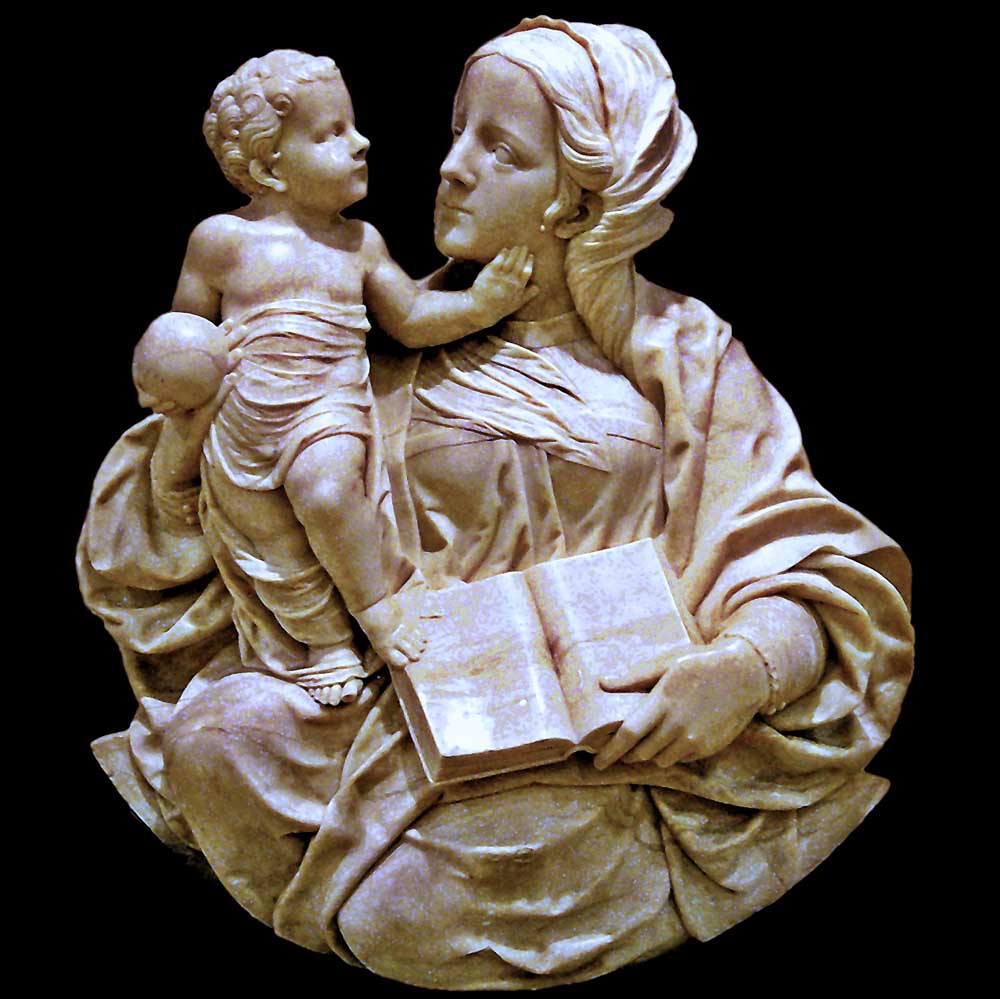 Virgen con el Niño, de Felipe Bigarny