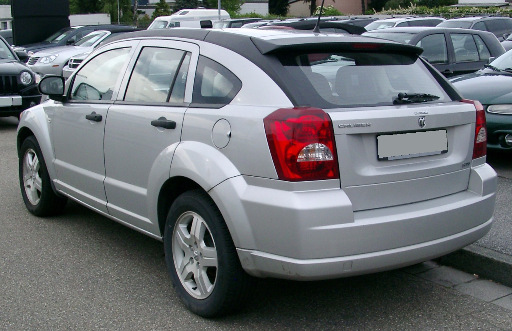 Dodge Caliber on Dodge Caliber Rear 20080517 Jpg