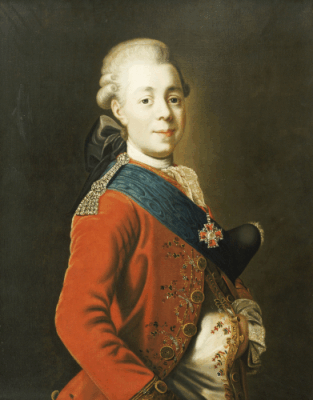 Paul I Petrovich, son of Catherine (1777).