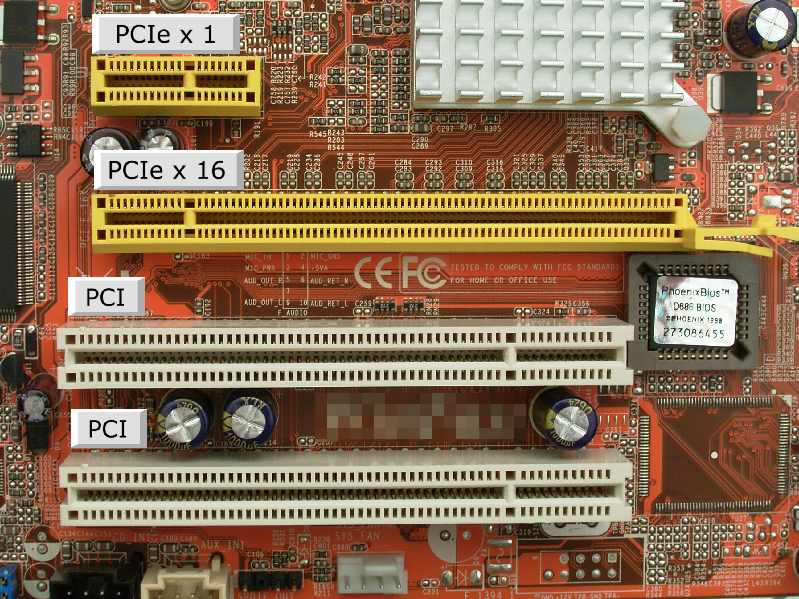 Pci Slots Pictures