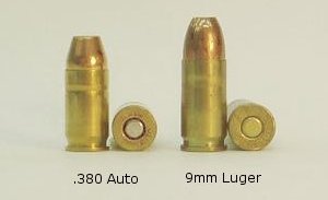 .380 Auto vs. 9mm Luger