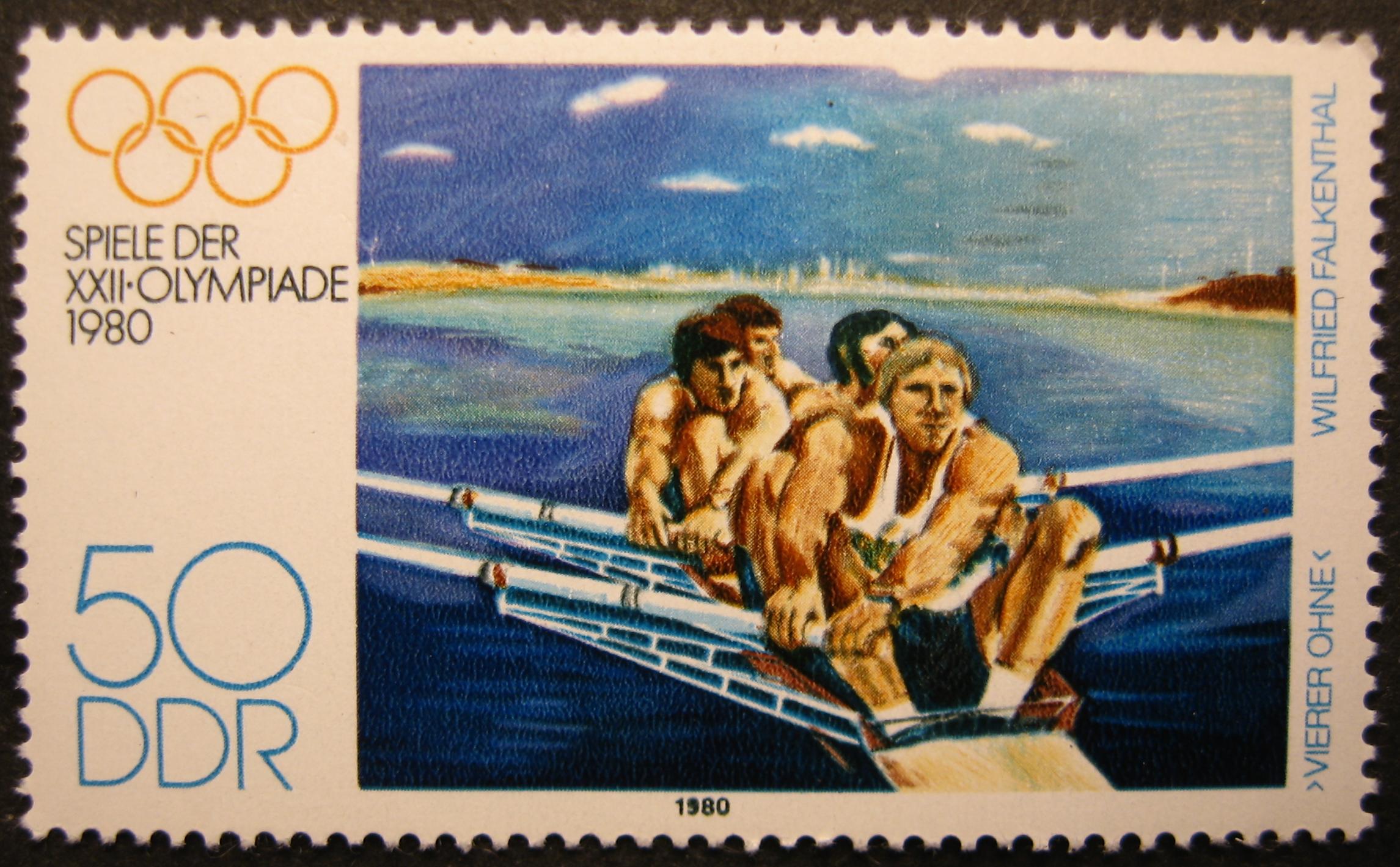 English: Rowing Olympic Games